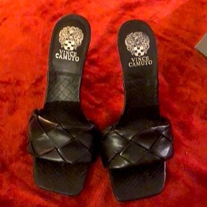 Vince Camuto Brelanie Woven Strap Mules